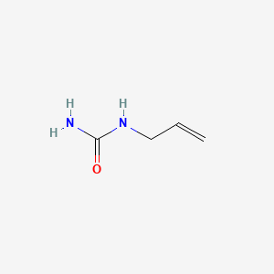 N-Allylurea chemical structure (CAS 557-11-9)