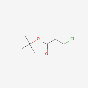 tert-Butyl 3-chloropropanoate chemical structure (CAS 55710-80-0)
