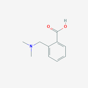 2-[(Dimethylamino)methyl]benzoic Acid chemical structure (CAS 55741-01-0)