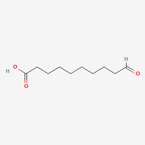 10-Oxodecanoic acid chemical structure (CAS 5578-80-3)