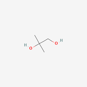 2-Methylpropane-1,2-diol chemical structure (CAS 558-43-0)