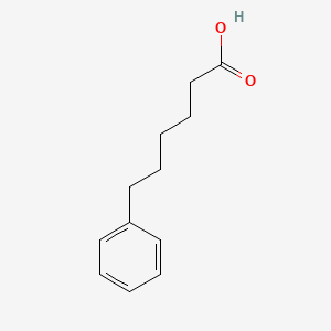 6-Phenylhexanoic acid chemical structure (CAS 5581-75-9)