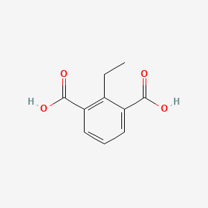 2-Ethylisophthalic acid chemical structure (CAS 5588-77-2)
