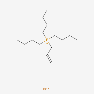Allyltributylphosphonium bromide chemical structure (CAS 55894-18-3)