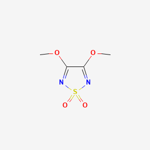 3,4-Dimethoxy-1,2,5-thiadiazole 1,1-dioxide chemical structure (CAS 55904-83-1)