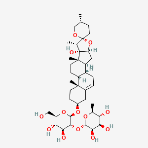 Polyphyllin VI chemical structure (CAS 55916-51-3)