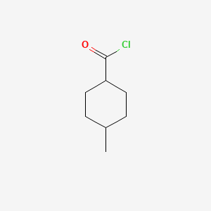 (1R,4R)-rel-4-Methylcyclohexane-1-carbonyl chloride chemical structure (CAS 55930-23-9)