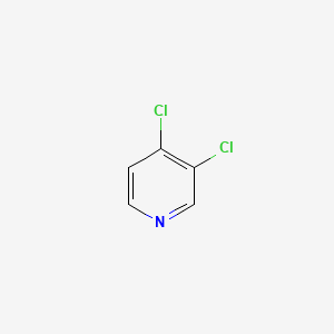3,4-Dichloropyridine chemical structure (CAS 55934-00-4)