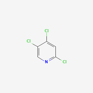 2,4,5-Trichloropyridine chemical structure (CAS 55934-01-5)