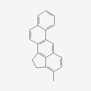 3-Methyl-1,2-dihydrocyclopenta[ij]tetraphene chemical structure (CAS 56-49-5)