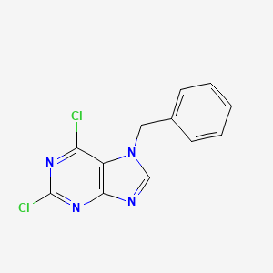7-Benzyl-2,6-dichloro-7H-purine chemical structure (CAS 56025-87-7)