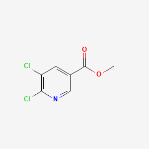 Methyl 5,6-dichloronicotinate chemical structure (CAS 56055-54-0)
