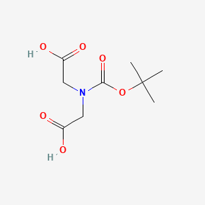 Boc-DL-Ida-OH chemical structure (CAS 56074-20-5)