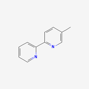 5-Methyl-2,2'-bipyridine chemical structure (CAS 56100-20-0)