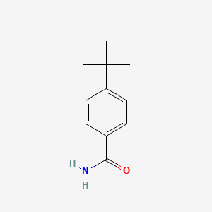 4-tert-Butylbenzamide chemical structure (CAS 56108-12-4)