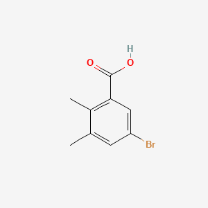 5-Bromo-2,3-dimethylbenzoic acid chemical structure (CAS 5613-27-4)