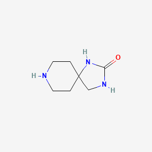 1,3,8-Triazaspiro[4.5]decan-2-one chemical structure (CAS 561314-52-1)