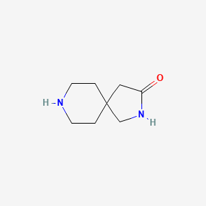 2,8-Diazaspiro[4.5]decan-3-one chemical structure (CAS 561314-57-6)