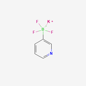 Potassium trifluoro(pyridin-3-yl)borate chemical structure (CAS 561328-69-6)