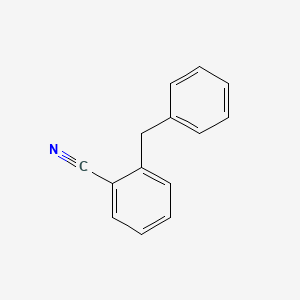2-Benzylbenzonitrile chemical structure (CAS 56153-61-8)