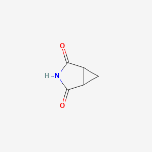 3-Azabicyclo[3.1.0]hexane-2,4-dione chemical structure (CAS 5617-69-6)