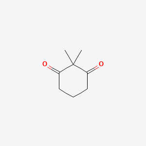 2,2-Dimethylcyclohexane-1,3-dione chemical structure (CAS 562-13-0)