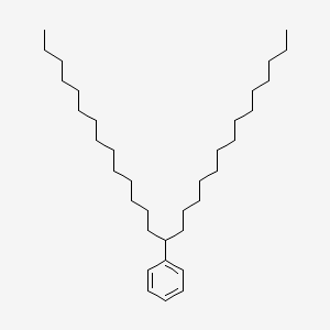 Nonacosan-15-ylbenzene chemical structure (CAS 56247-97-3)
