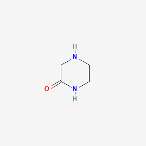 Piperazin-2-one chemical structure (CAS 5625-67-2)