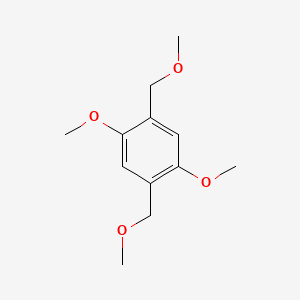1,4-Dimethoxy-2,5-bis(methoxymethyl)benzene chemical structure (CAS 5628-37-5)