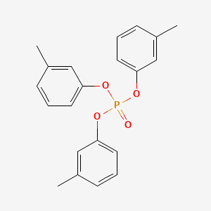 Tri-m-tolylphosphate chemical structure (CAS 563-04-2)