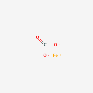 Iron(II) carbonate chemical structure (CAS 563-71-3)
