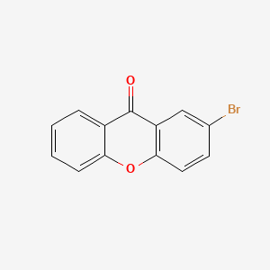 2-Bromo-9H-xanthen-9-one chemical structure (CAS 56341-31-2)