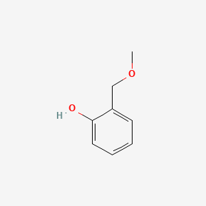 2-(Methoxymethyl)phenol chemical structure (CAS 5635-98-3)