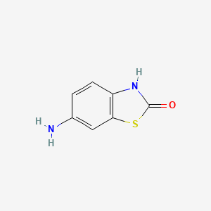 6-Aminobenzo[d]thiazol-2(3H)-one chemical structure (CAS 56354-98-4)