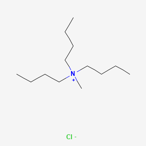 N,N-Dibutyl-N-methylbutan-1-aminium chloride chemical structure (CAS 56375-79-2)