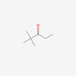 2,2-Dimethylpentan-3-one chemical structure (CAS 564-04-5)