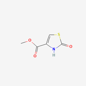 Methyl 2-oxo-2,3-dihydrothiazole-4-carboxylate chemical structure (CAS 56417-51-7)