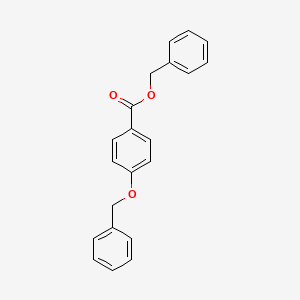 Benzyl 4-(benzyloxy)benzoate chemical structure (CAS 56442-22-9)