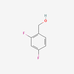2,4-Difluorobenzyl Alcohol chemical structure (CAS 56456-47-4)