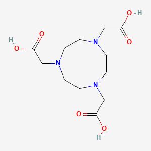 2,2',2''-(1,4,7-Triazonane-1,4,7-triyl)triacetic acid chemical structure (CAS 56491-86-2)