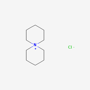 6-Azaspiro[5.5]undecan-6-ium chloride chemical structure (CAS 56496-16-3)