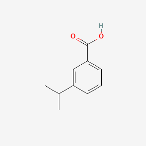 3-Isopropylbenzoic acid chemical structure (CAS 5651-47-8)