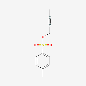 But-2-yn-1-yl 4-methylbenzenesulfonate chemical structure (CAS 56563-37-2)
