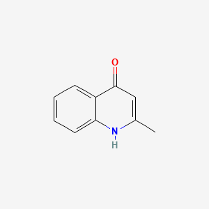 2-Methylquinolin-4(1H)-one chemical structure (CAS 5660-24-2)