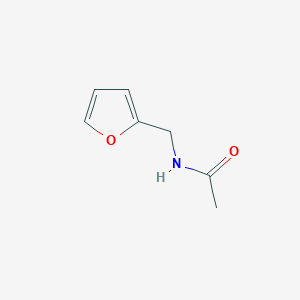 N-(Furan-2-ylmethyl)acetamide chemical structure (CAS 5663-62-7)