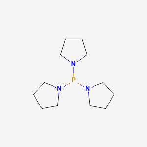 Tri(pyrrolidin-1-yl)phosphine chemical structure (CAS 5666-12-6)