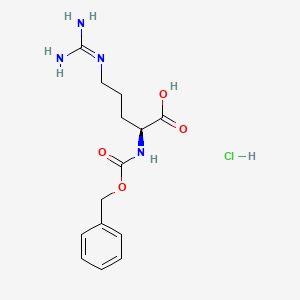 Z-Arg-OH.HCl chemical structure (CAS 56672-63-0)