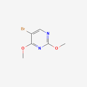 5-Bromo-2,4-dimethoxypyrimidine chemical structure (CAS 56686-16-9)