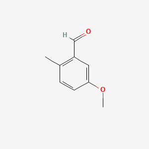 5-Methoxy-2-methylbenzaldehyde chemical structure (CAS 56724-09-5)