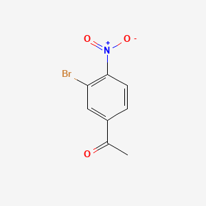 1-(3-Bromo-4-nitrophenyl)ethanone chemical structure (CAS 56759-33-2)